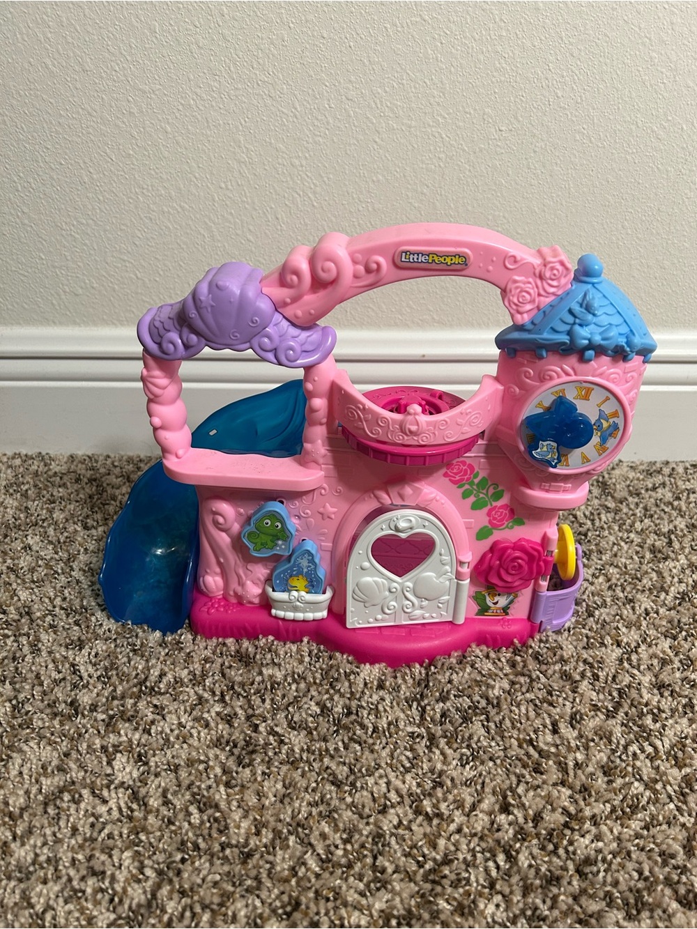 Disney princess play and go castle little people